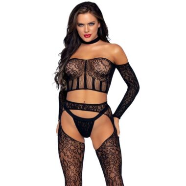 Leg Avenue - Dreiteiliges Set One Size