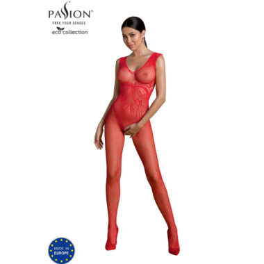 Passion - Eco Collection Bodystocking Eco Bs003 Rot