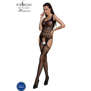 Passion - Eco Collection Bodystocking Eco Bs005 Schwarz