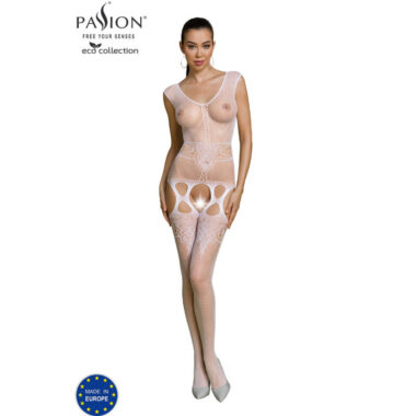 Passion - Eco Collection Bodystocking Eco Bs014 Weiss