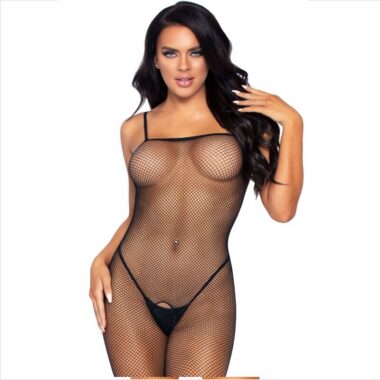 Leg Avenue - Bodystocking-Netz mit Öffnung