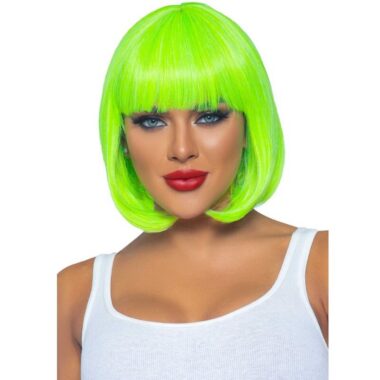 Leg Avenue – Fluoreszierende Bob-Perücke Neongrün
