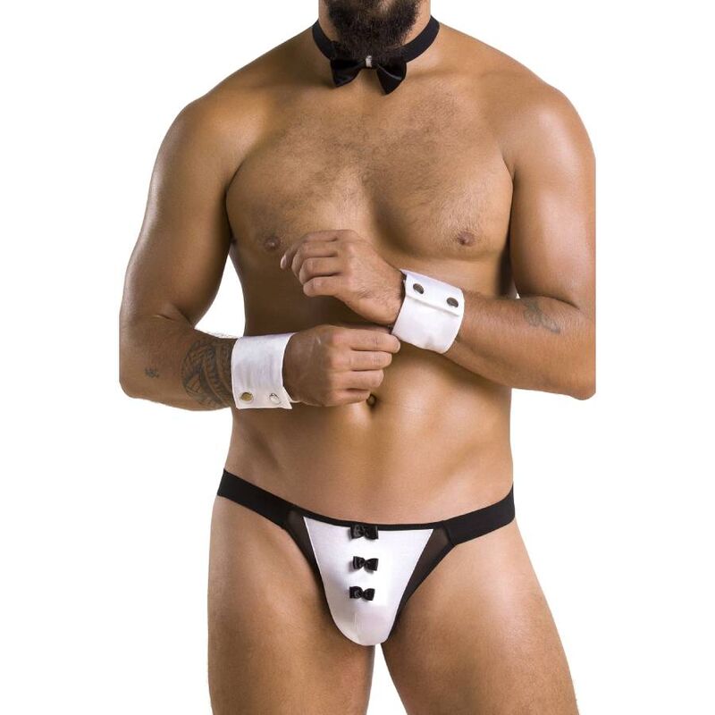 Passion - 036 Slip Alfrojo Schwarz S/M
